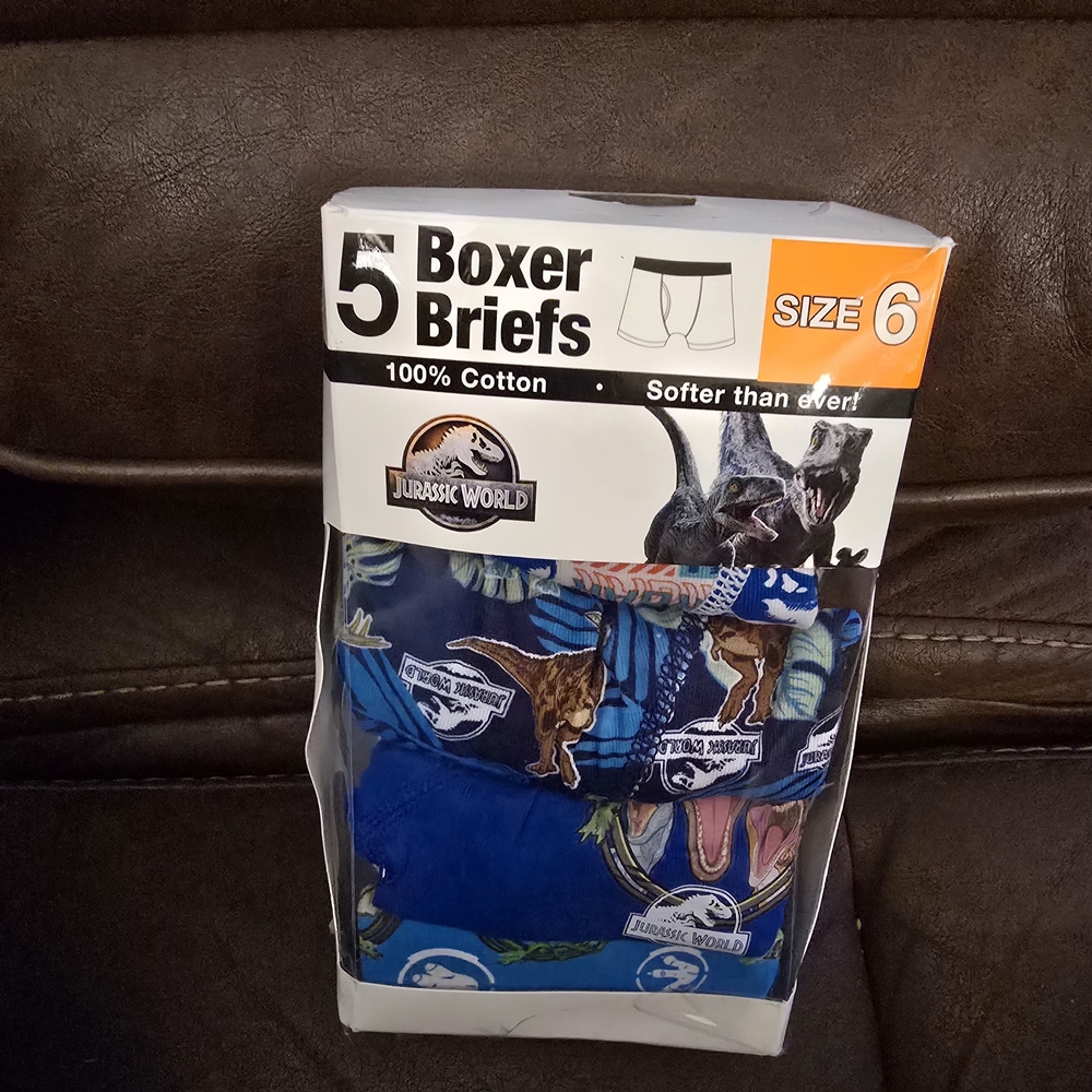 Jurassic World Kids Boxer Briefs - Blue